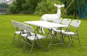 Outdoor Folding Table and Chairs