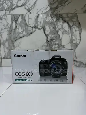 Title: Canon Eos 60d DSLR Camera + 18–55mm Lens + Sd Card