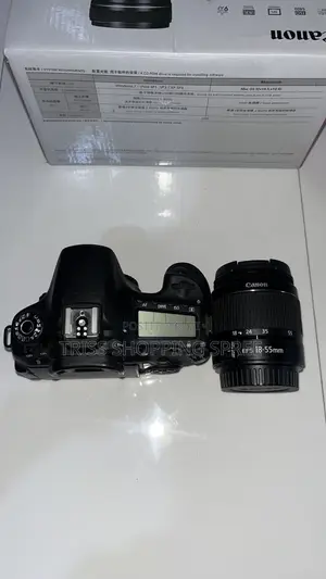 Title: Canon Eos 60d DSLR Camera + 18–55mm Lens + Sd Card