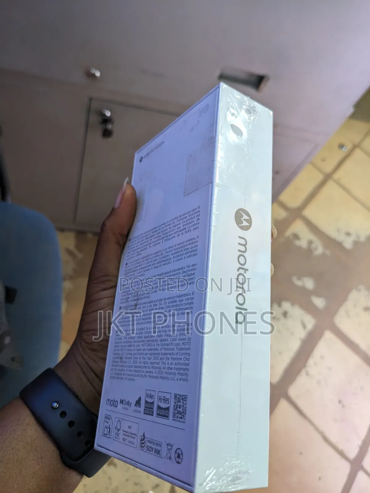 New Motorola Edge 60 Fusion 256 GB Blue
