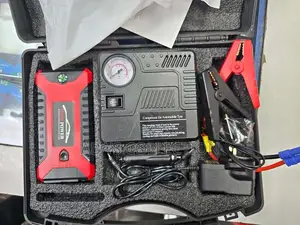 Car Emergency Kit 4-in-1 (Tire Inflator, Jump Starter, Power Bank)