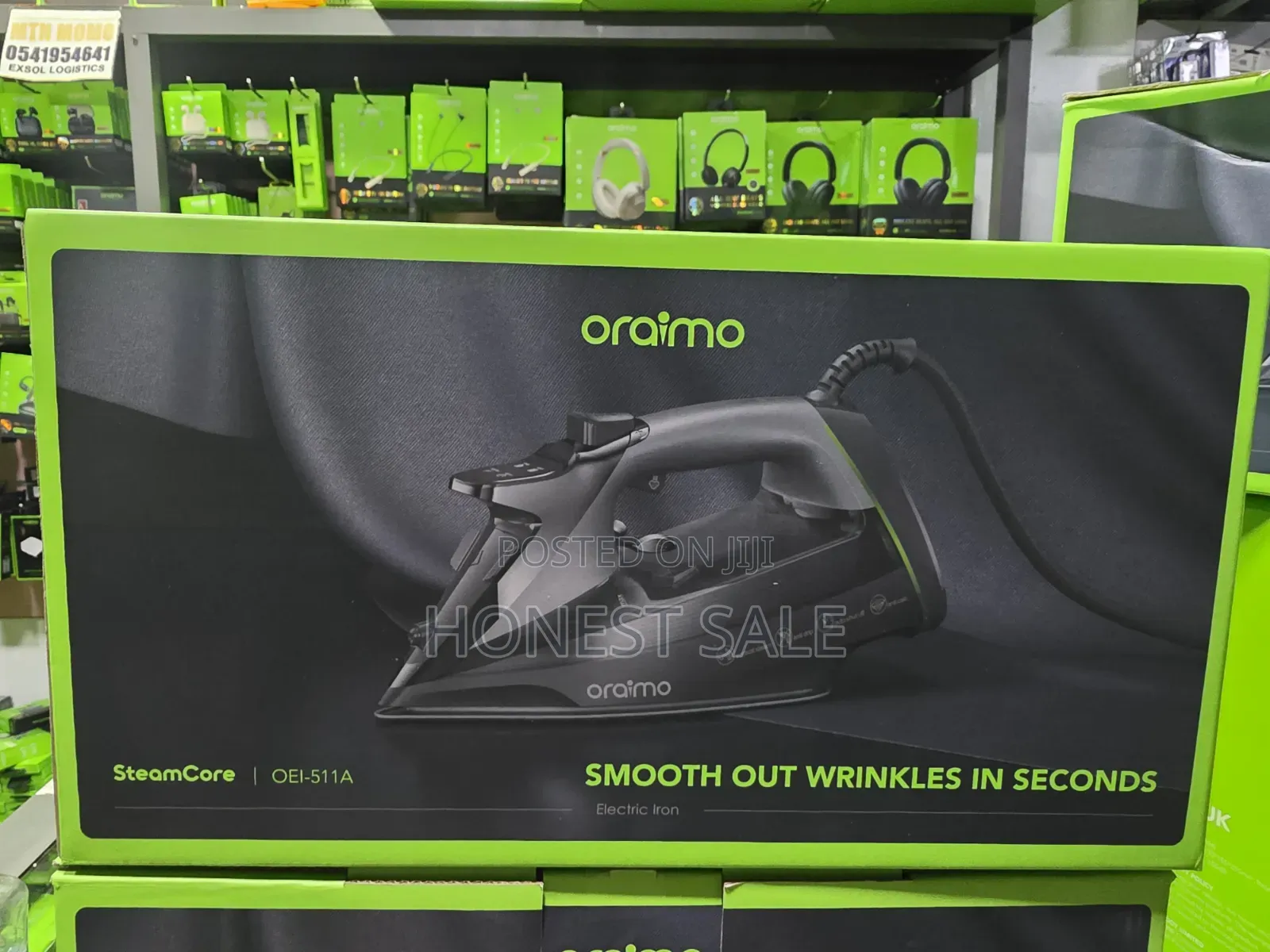 Oraimo Steamcore 2500w Led Display Electric Iron