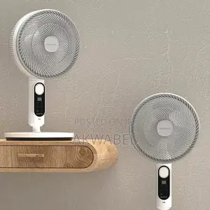 30w Rechargeable Solar 5-Speed Circulation Fan | Floor Desk Fan