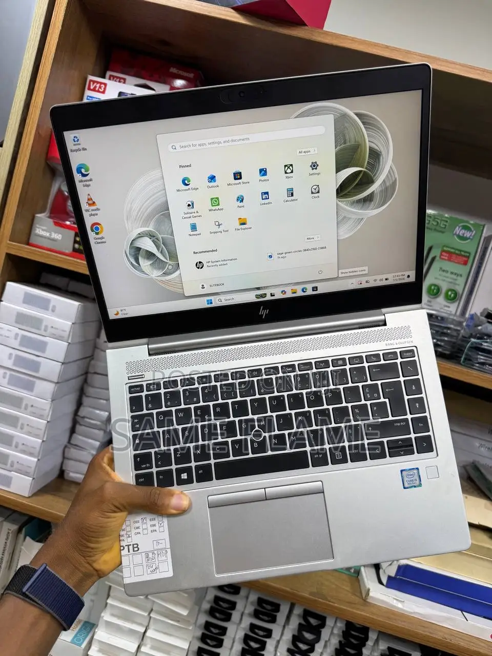 Laptop HP EliteBook 840 G6 16GB Intel Core i5 SSD 256GB