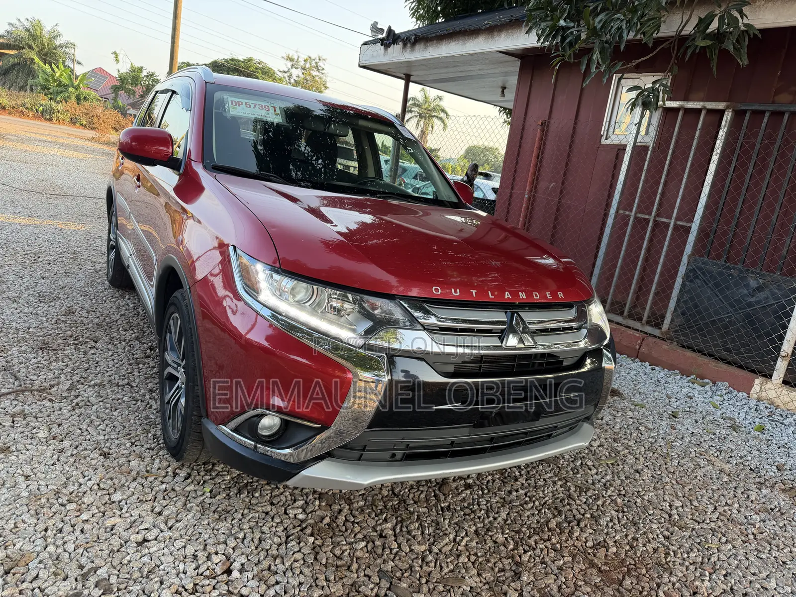 Mitsubishi Outlander 2017 Red