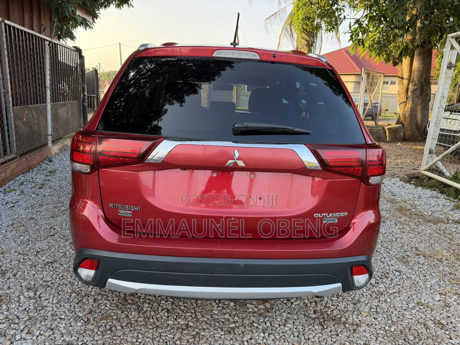 Mitsubishi Outlander 2017 Red
