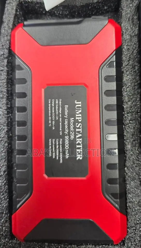 Car Emergency Kit 4-in-1 (Tire Inflator, Jump Starter, Power Bank)