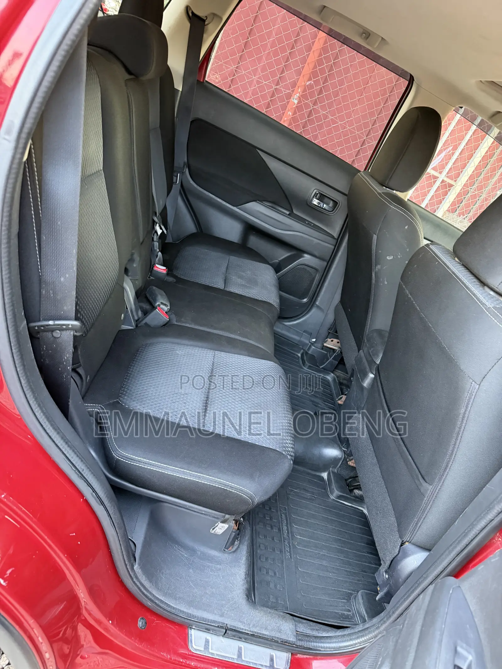 Mitsubishi Outlander 2017 Red