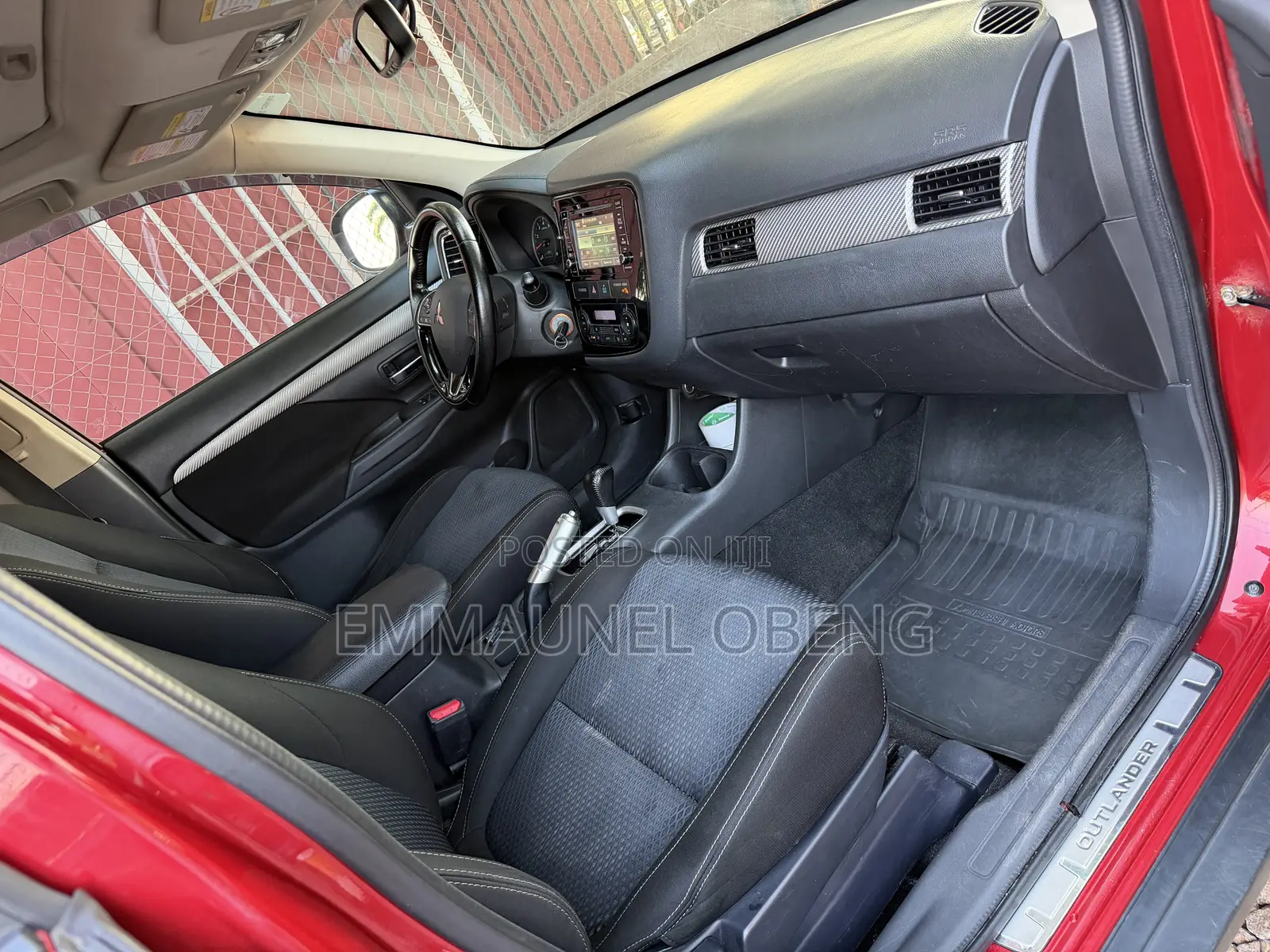 Mitsubishi Outlander 2017 Red