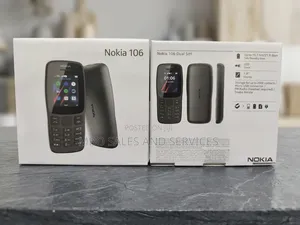 New Nokia 106 Black