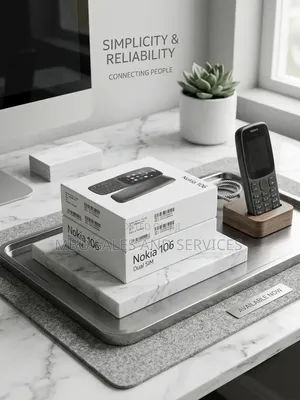 New Nokia 106 Black