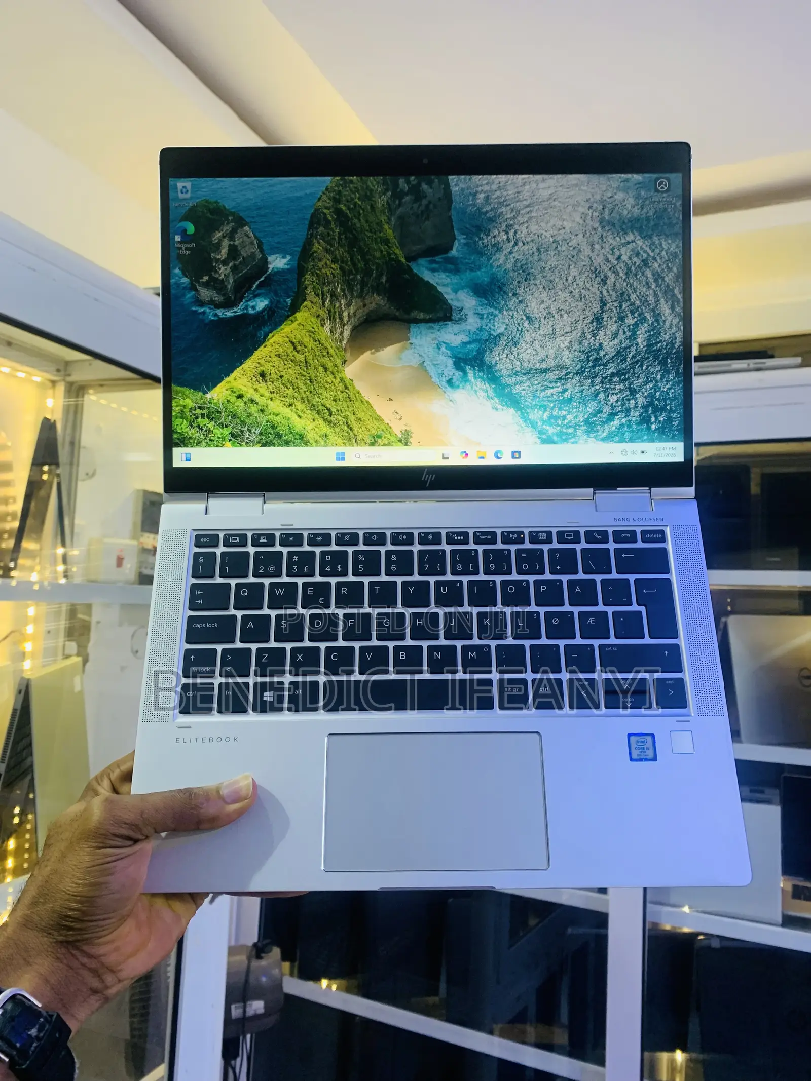 Laptop HP EliteBook x360 1030 G4 8GB Intel Core i5 SSD 256GB