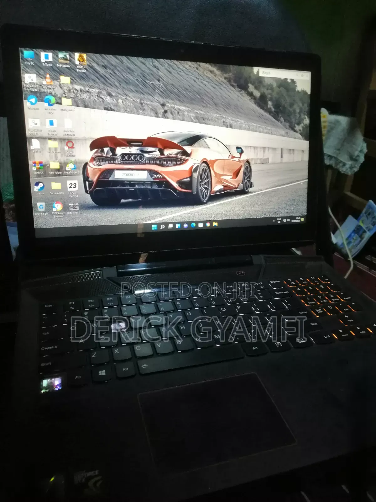 Laptop Lenovo Legion Y720 16GB Intel Core i7 SSD 512GB