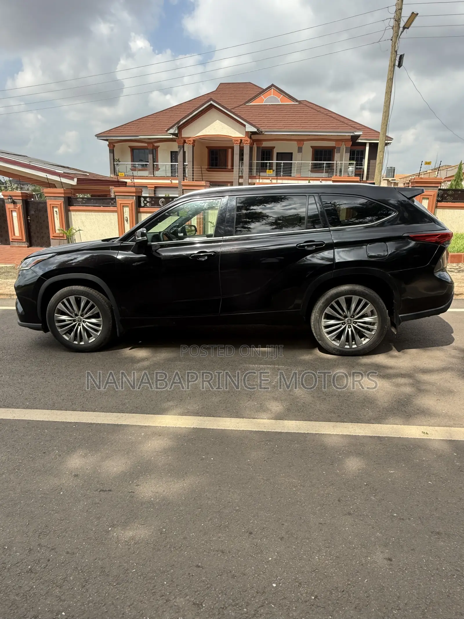Toyota Highlander Platinum 2021 Black