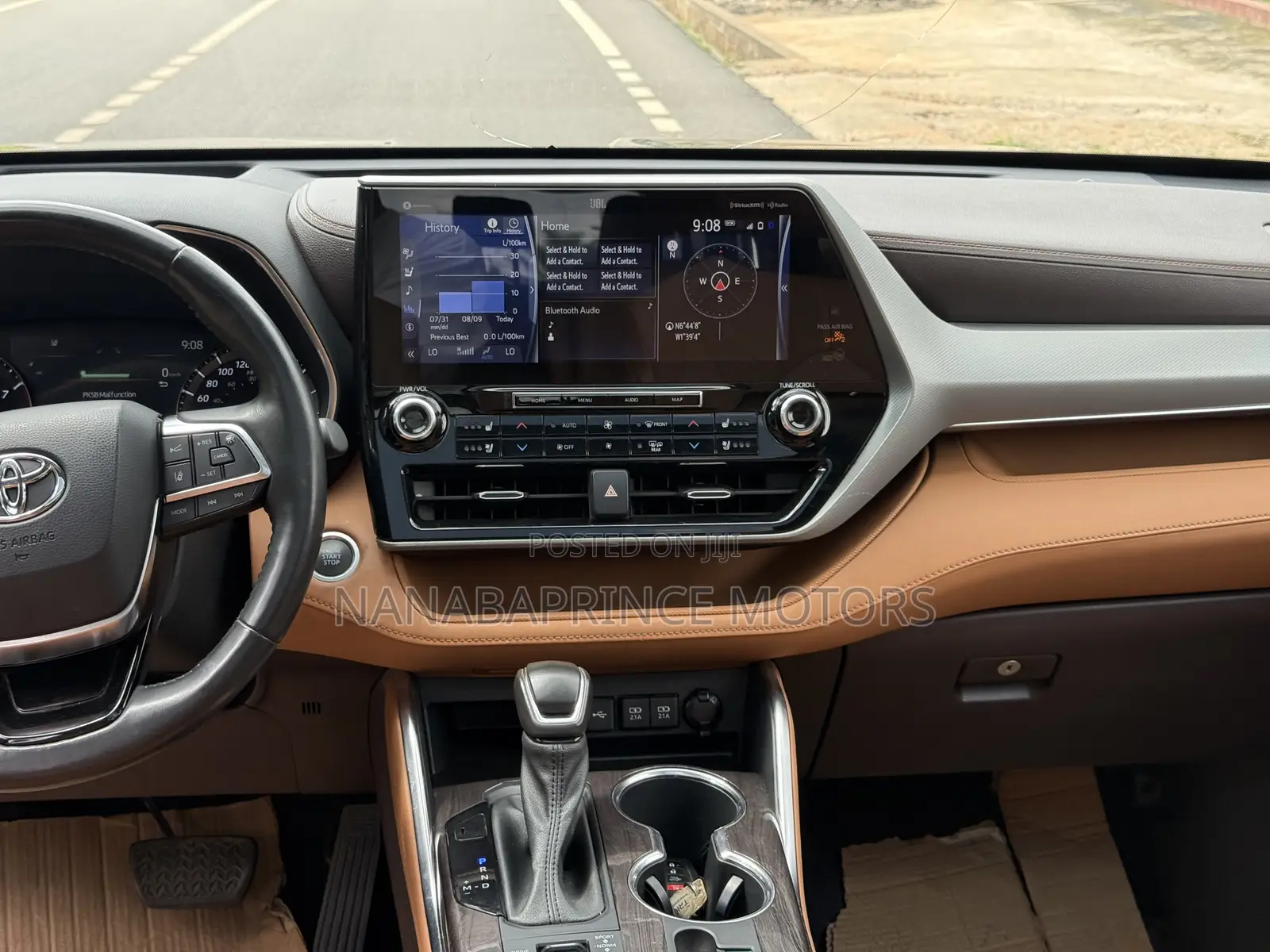 Toyota Highlander Platinum 2021 Black