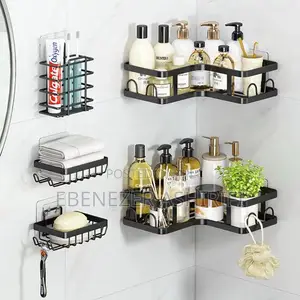 5pcs Shower Caddy - Bathroom Shelves