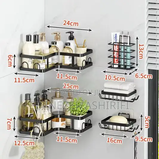 5pcs Shower Caddy - Bathroom Shelves