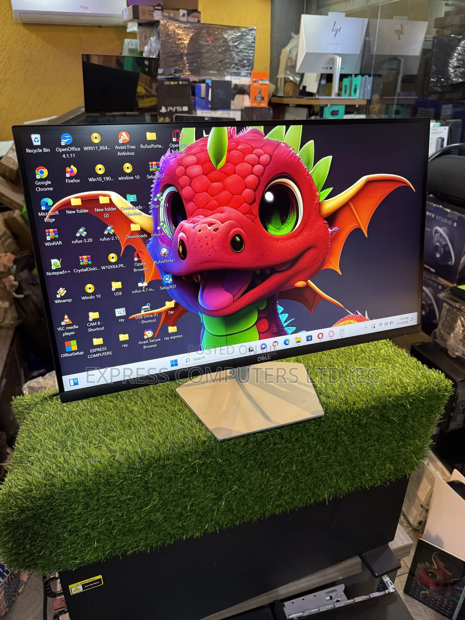 Dell Display 27 Inch Uhd, Ips Ultra-Thin Bezel Monitor,Hdmi, Uk