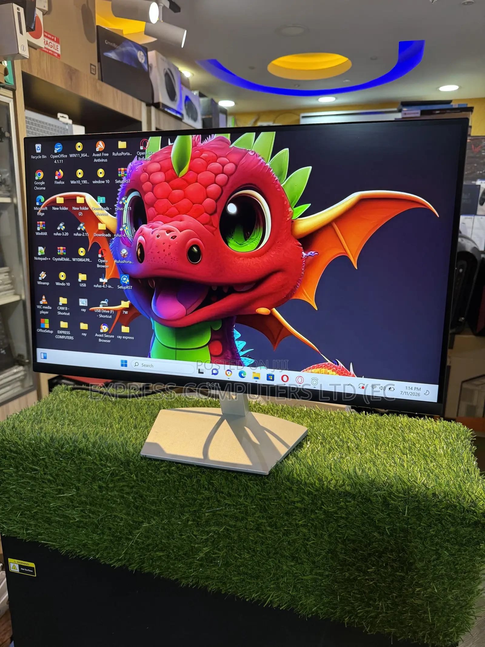 Dell Display 27 Inch Uhd, Ips Ultra-Thin Bezel Monitor,Hdmi, Uk