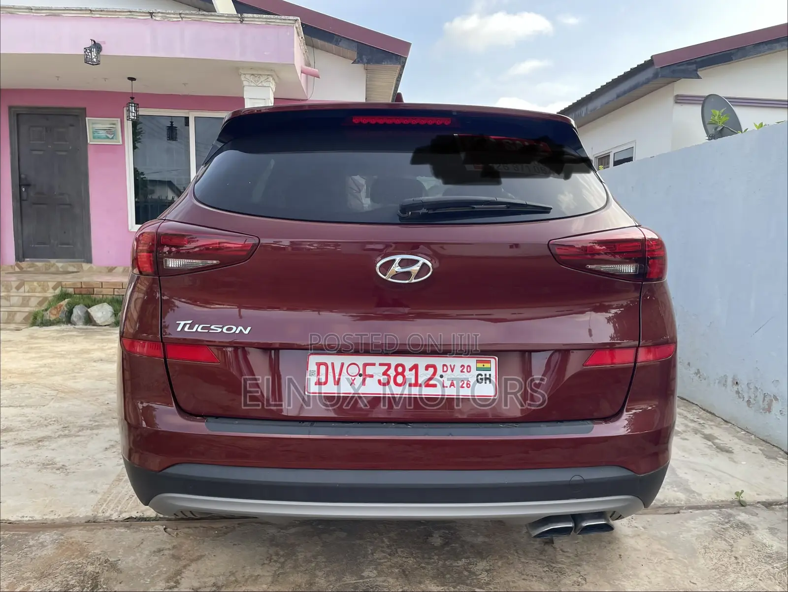 Hyundai Tucson Sport AWD 2019 Burgundy