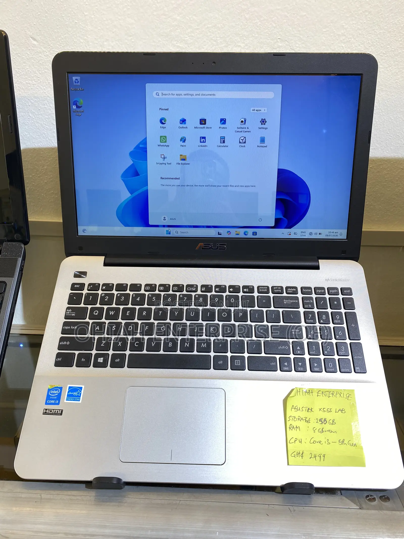 Laptop Asus X555LA 8GB Intel Core i3 SSD 256GB