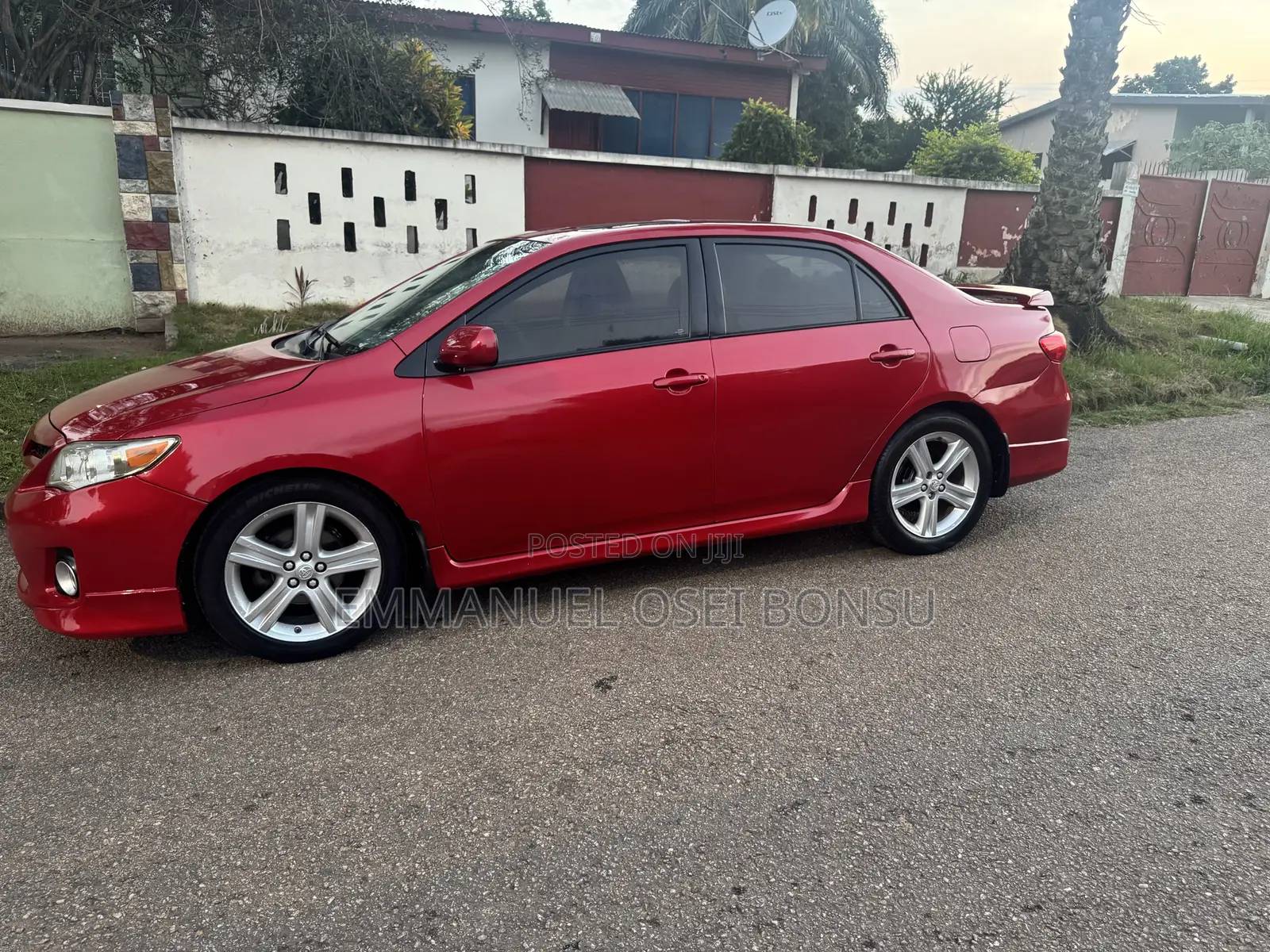Toyota Corolla S 4dr Sedan (1.8L 4cyl 4A) 2013 Red