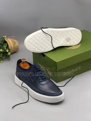 Timberland Leather Casual Lace-Up Sneaker,