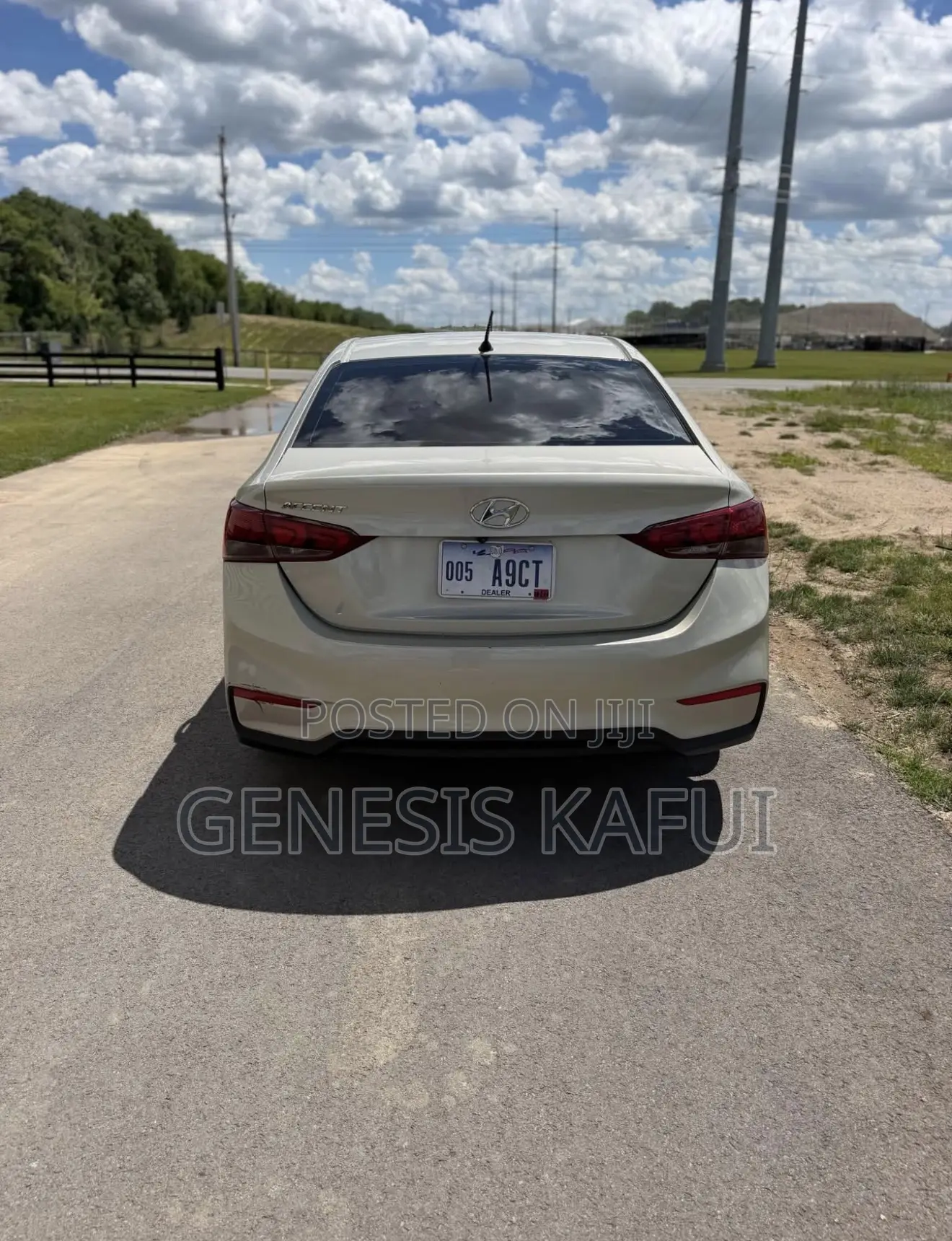 Hyundai Accent SEL 2018 Gold
