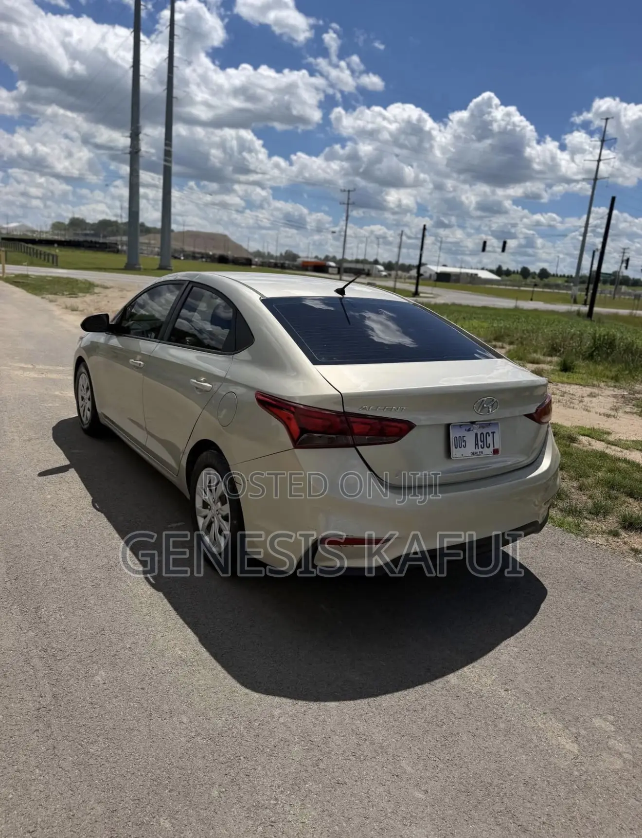 Hyundai Accent SEL 2018 Gold