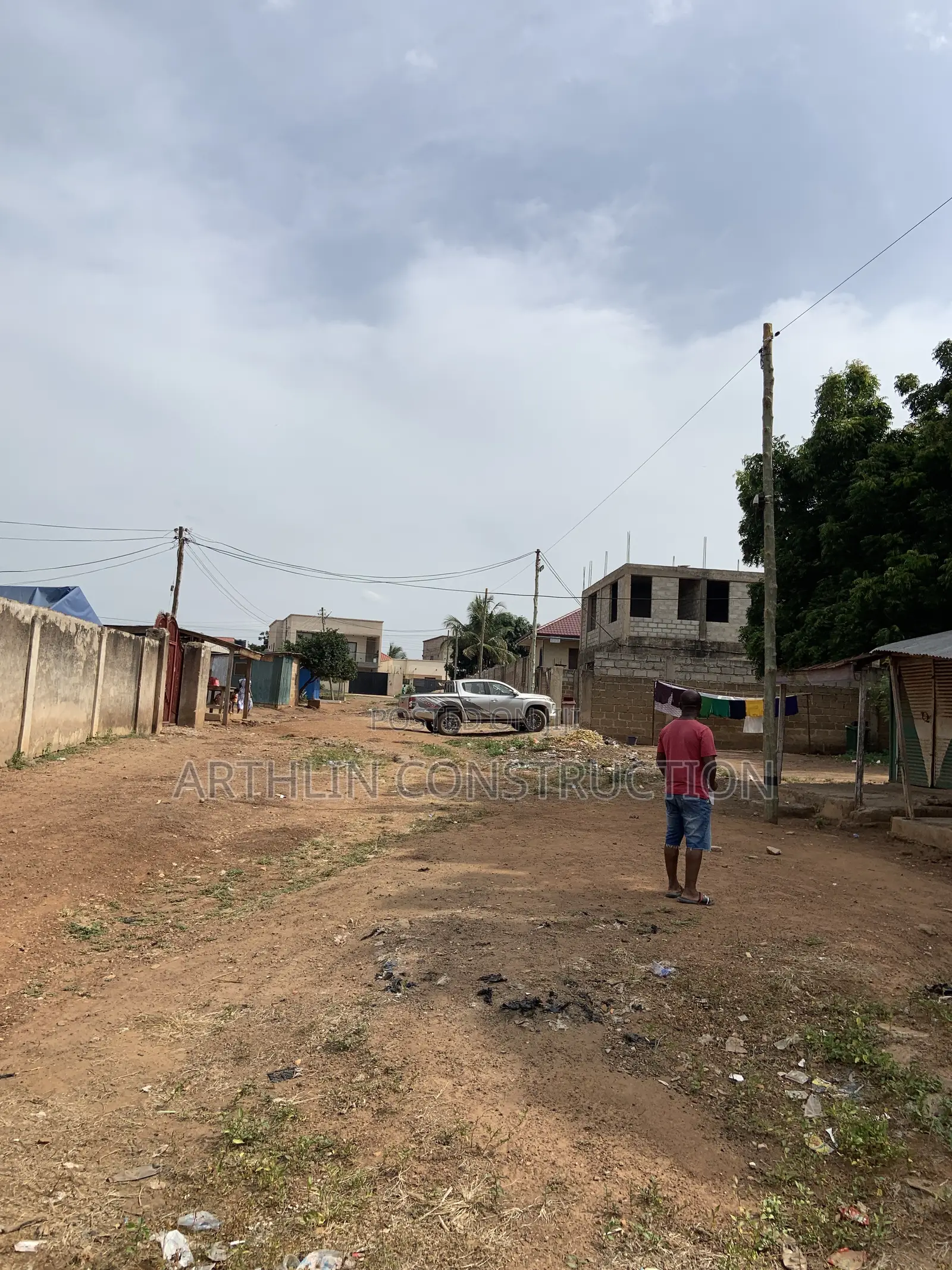 Fenced Residential Plot at New Legon, Adenta for Sale