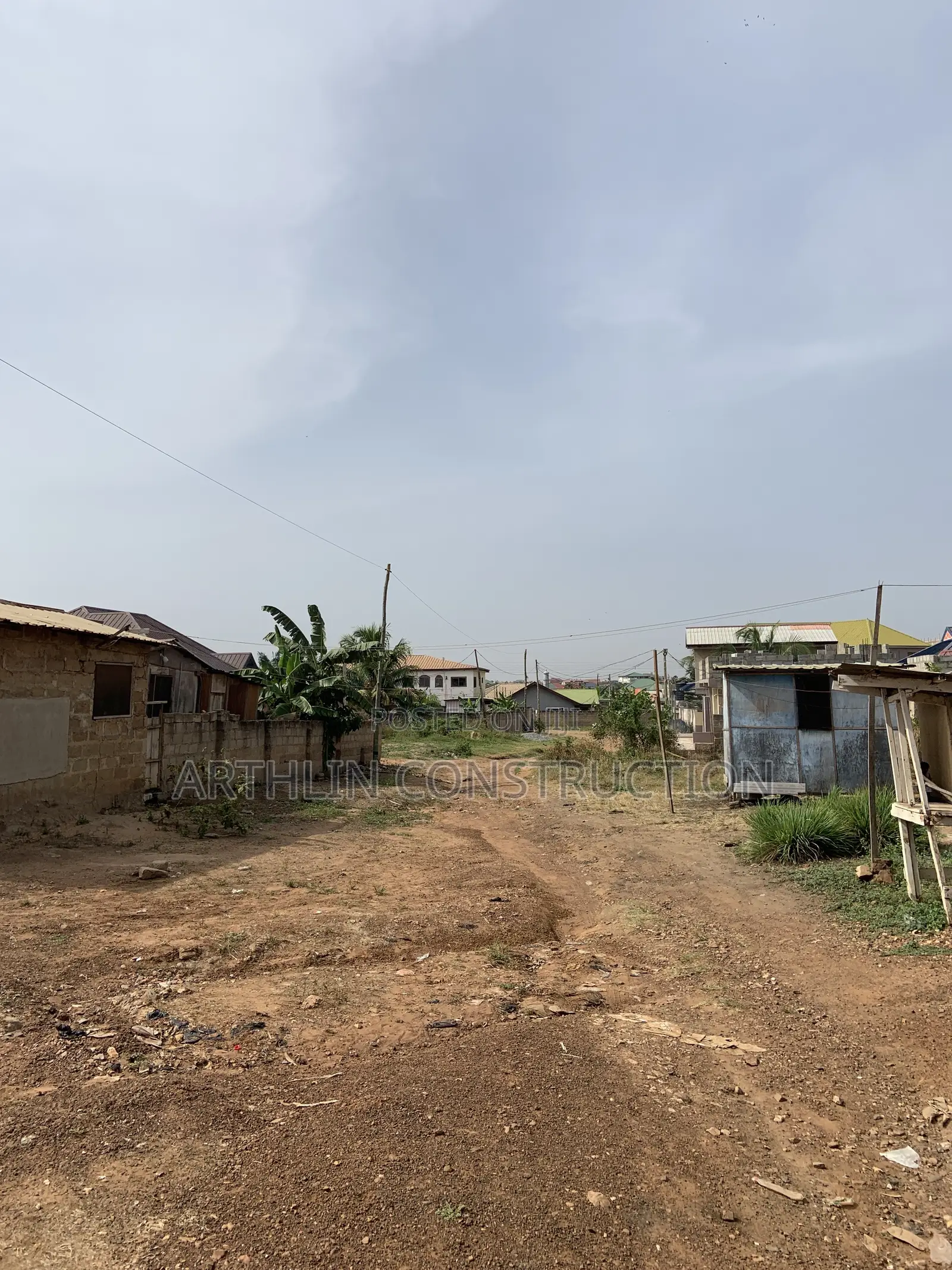 Fenced Residential Plot at New Legon, Adenta for Sale