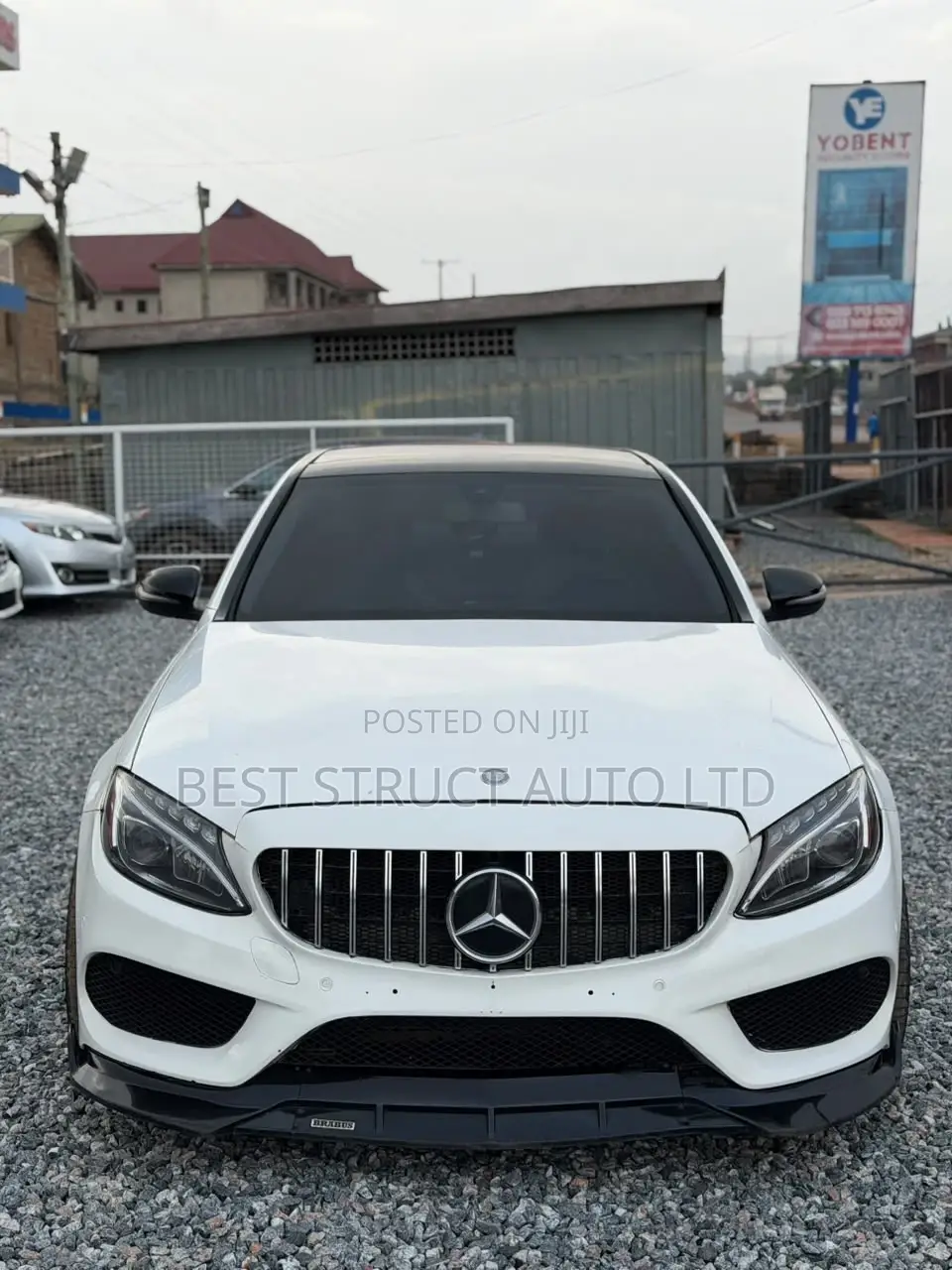 Mercedes-Benz C300 Luxury 4matic Sedan AWD (2.0L 4cyl 7A) 2017 White