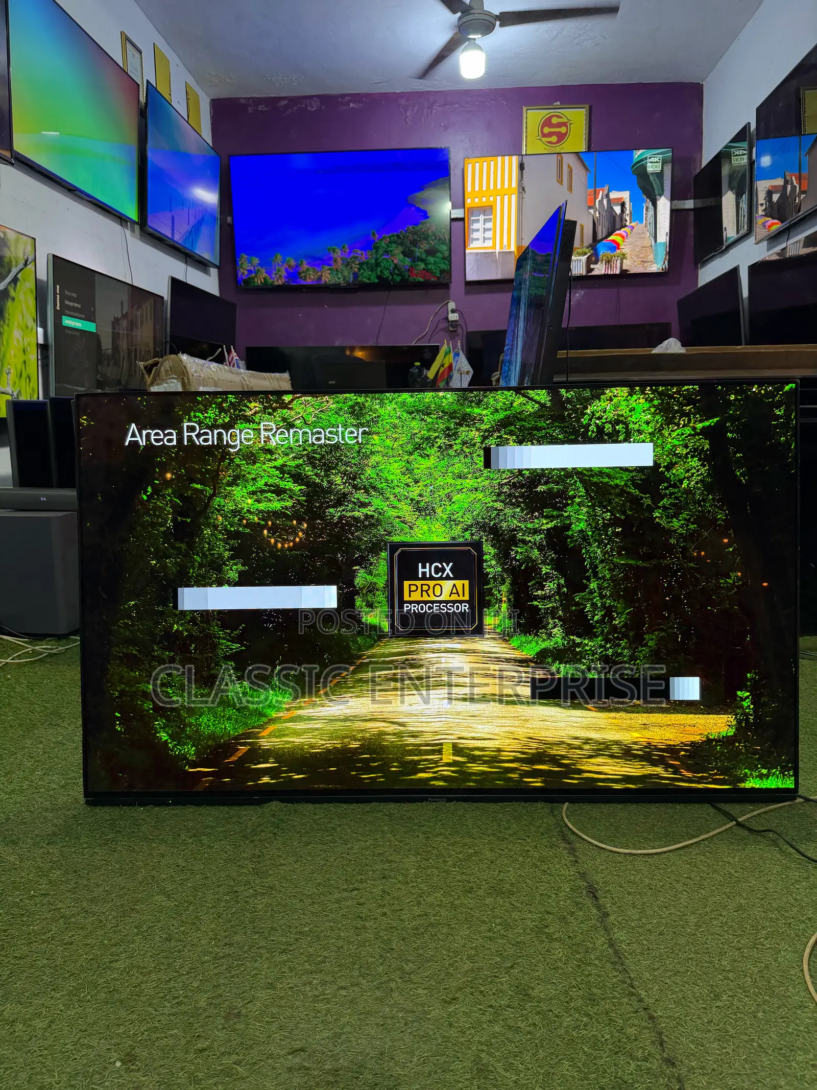 Panasonic Oled 55 2021/22 Model J1500 Series HCX Ai Pro Processor Tv