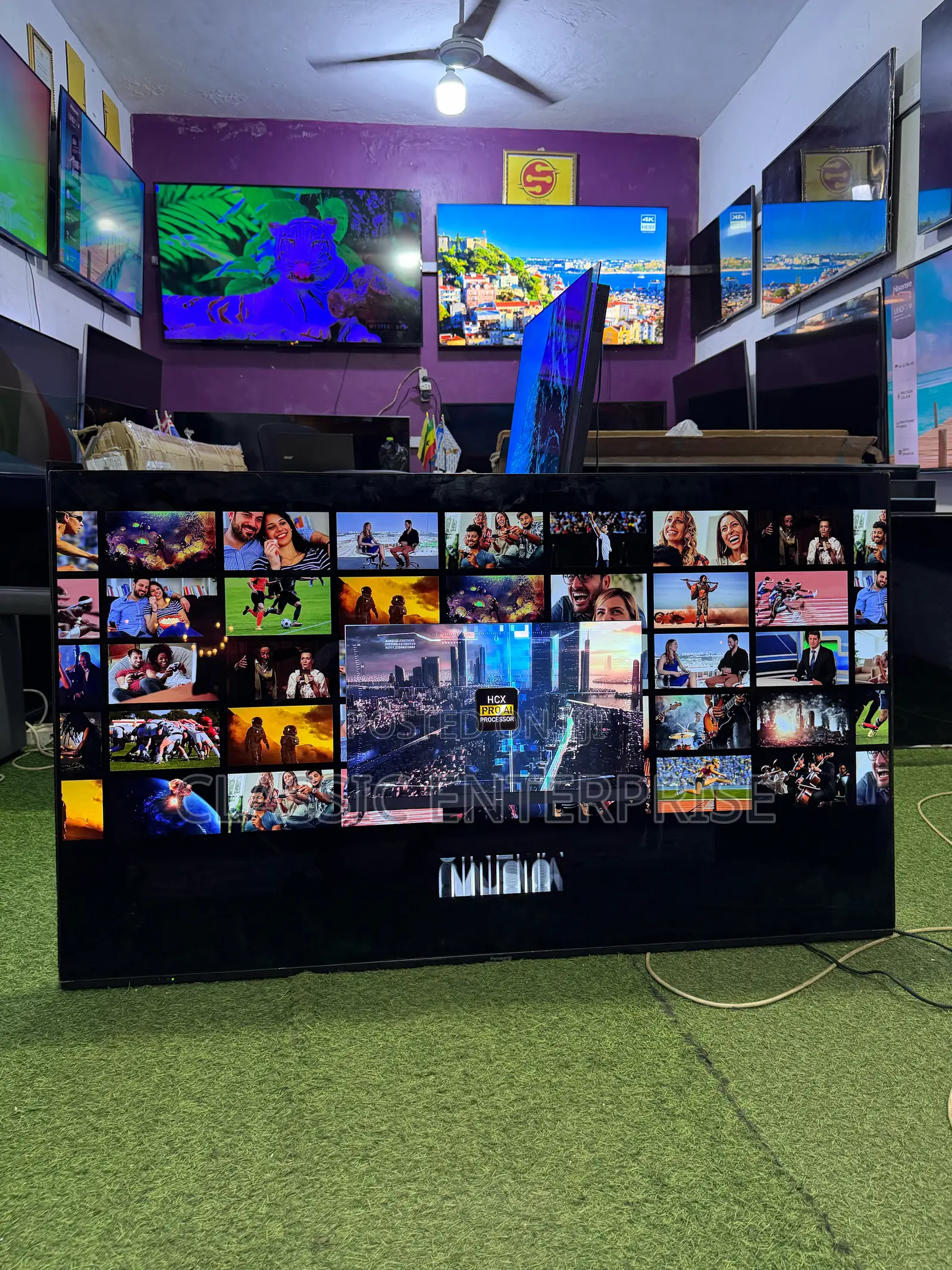 Panasonic Oled 55 2021/22 Model J1500 Series HCX Ai Pro Processor Tv