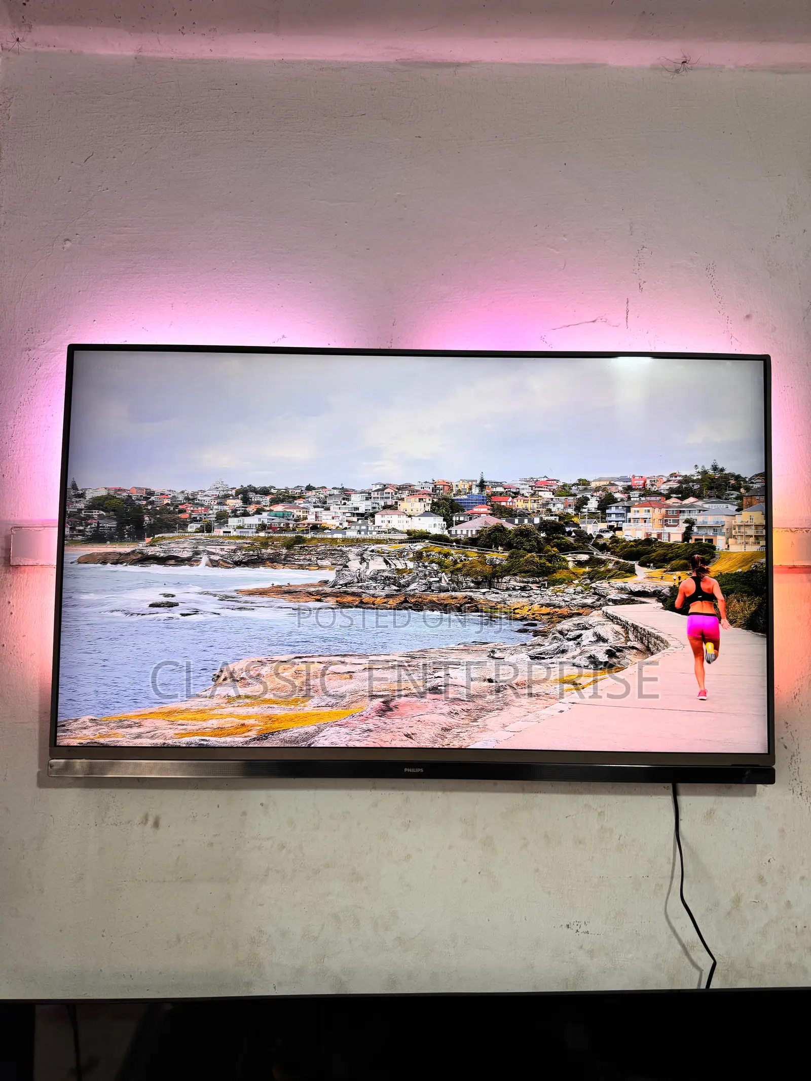 Philips 50 Inches Quantum Dot Colours Direct Digital Satellite Tv