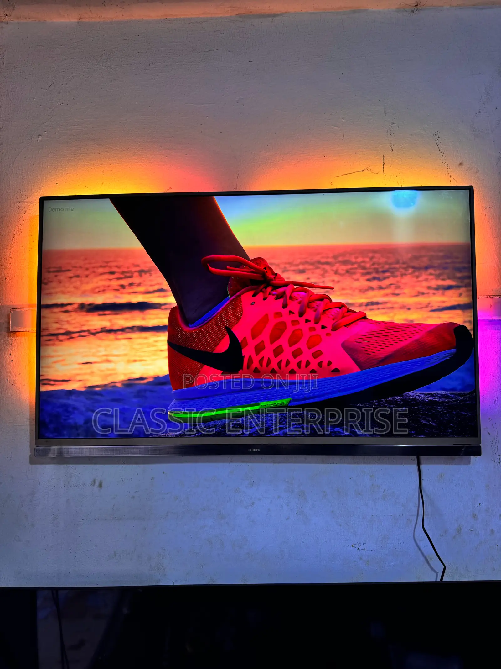 Philips 50 Inches Quantum Dot Colours Direct Digital Satellite Tv