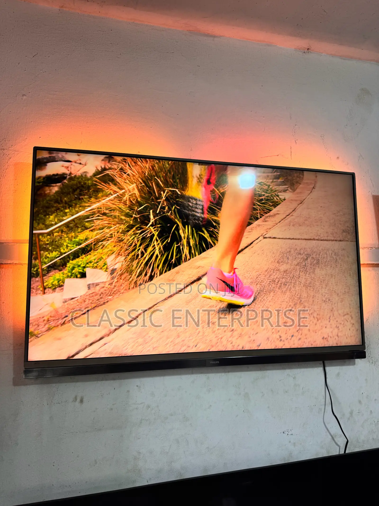 Philips 50 Inches Quantum Dot Colours Direct Digital Satellite Tv