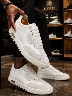 Diesel All White Sneakers