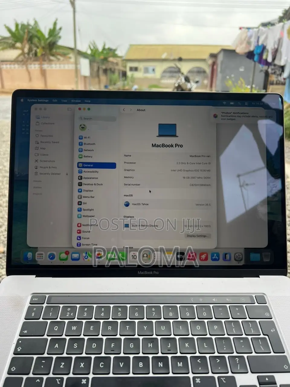 Laptop Apple MacBook Pro 2019 16GB Intel Core i9 SSD 1T