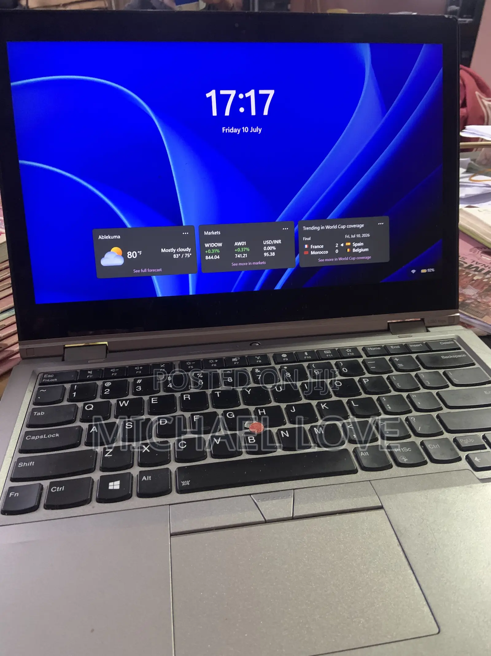 Laptop Lenovo ThinkPad L380 8GB Intel Core i5 SSD 256GB