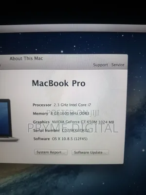 Laptop Apple MacBook 8GB Intel SSD 256GB