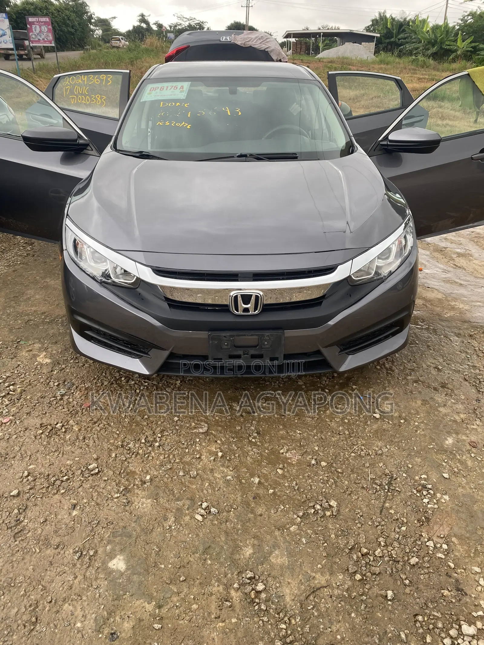 Honda Civic EX-L 4dr Sedan (1.5L 4cyl) 2017 Gray