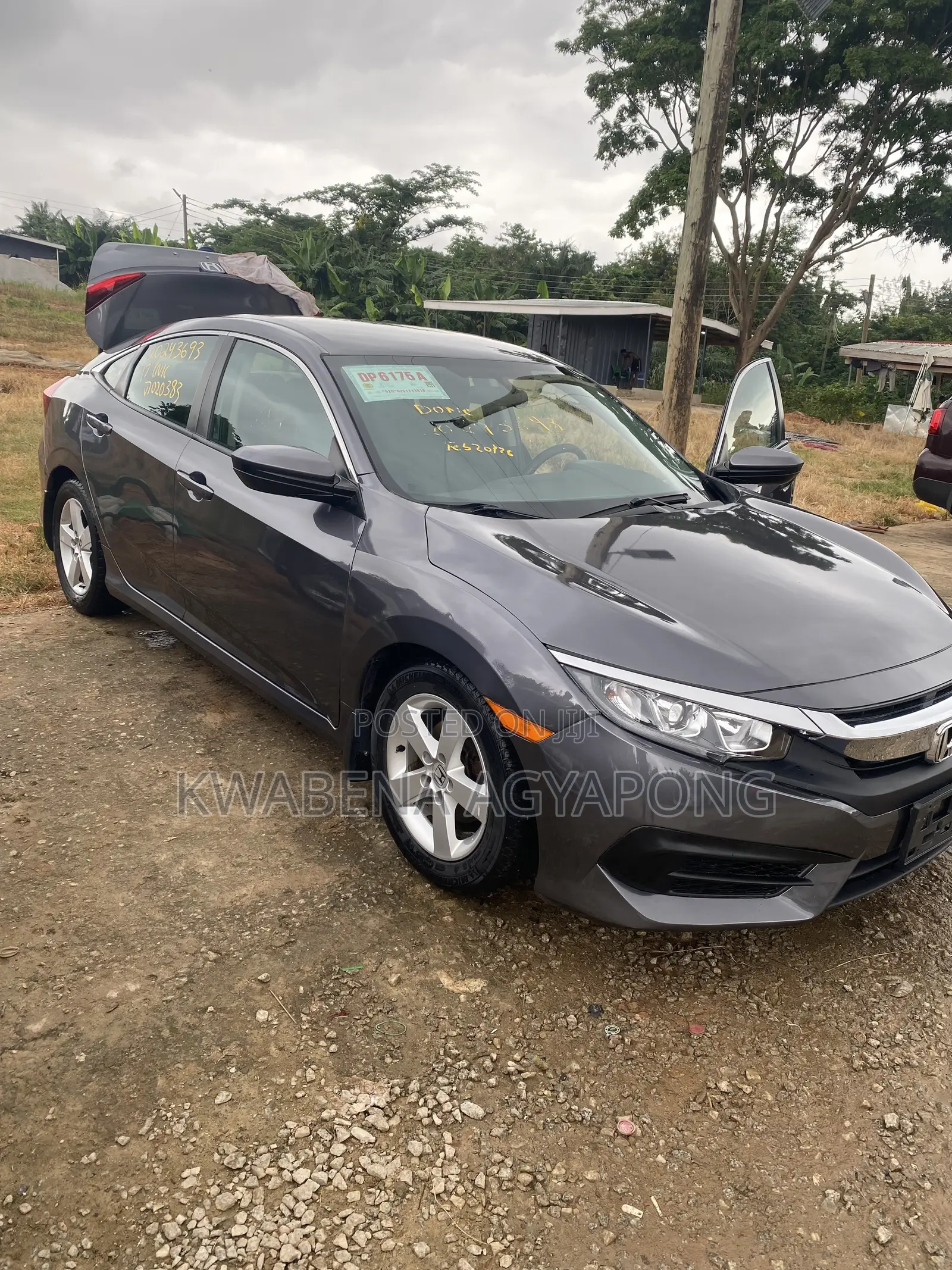 Honda Civic EX-L 4dr Sedan (1.5L 4cyl) 2017 Gray