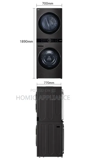 Lg 21/16 Kg Washtowertm With Center Control
,Dual Inverter