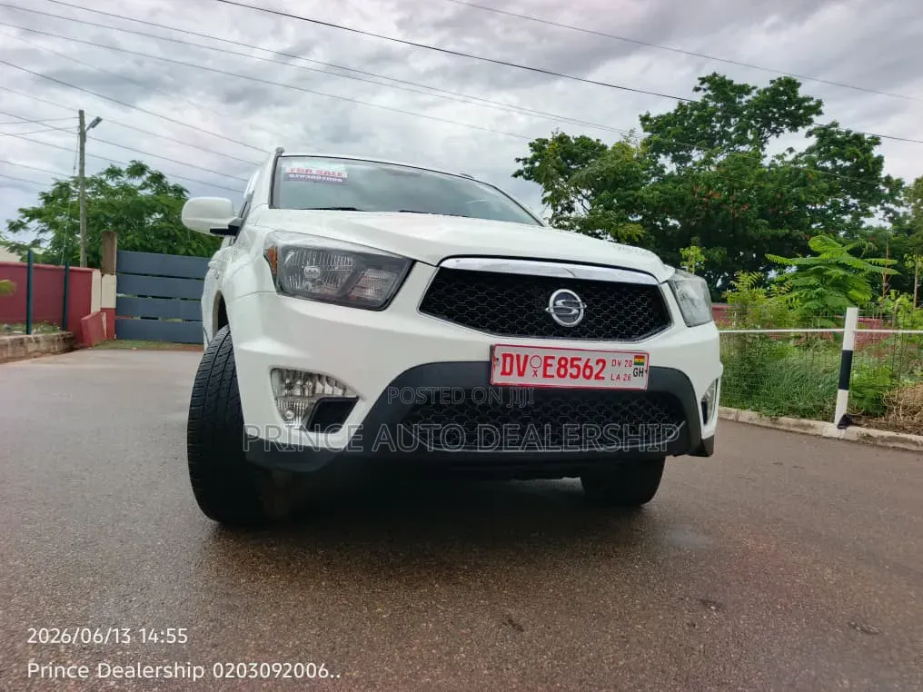 SsangYong Korando 2016 White
