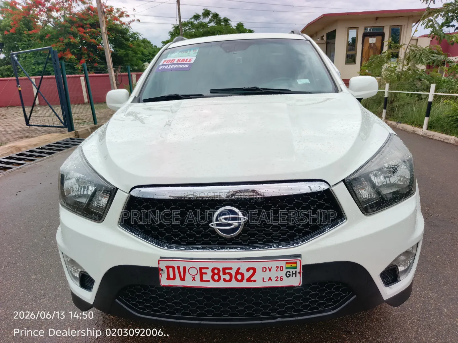 SsangYong Korando 2016 White