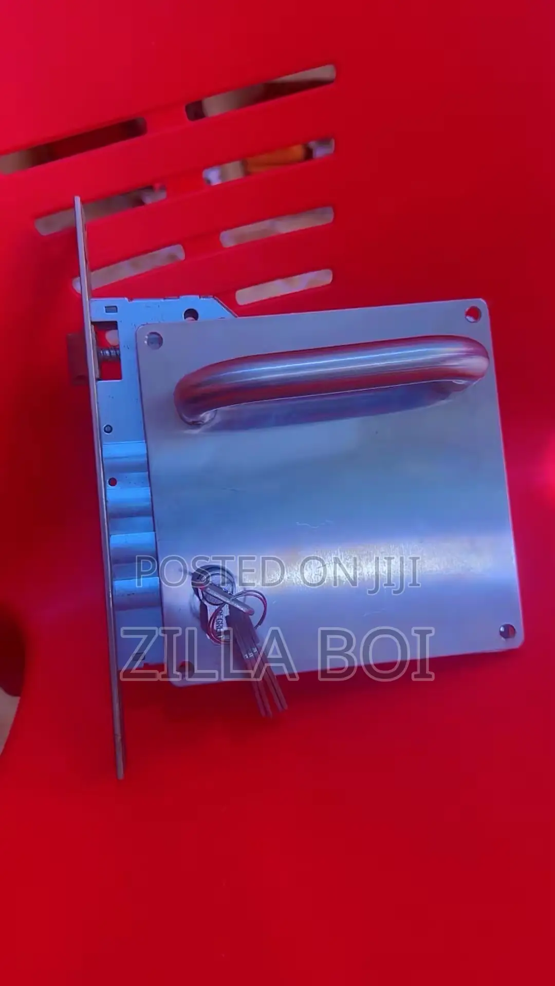 Stainless Steel Door Handle With Plate