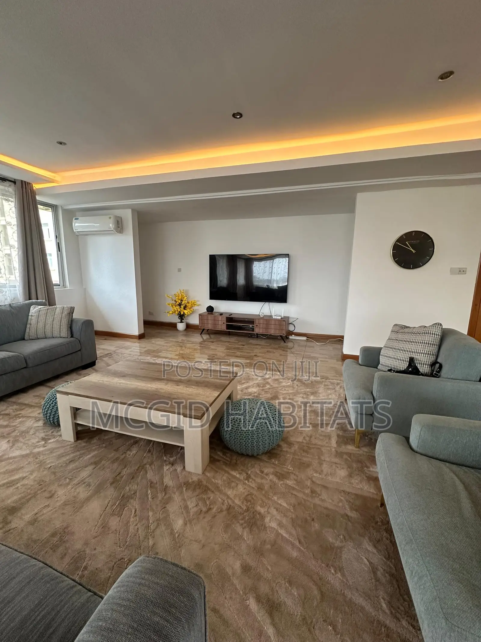 Furnished 3bdrm Apartment in Osu for rent