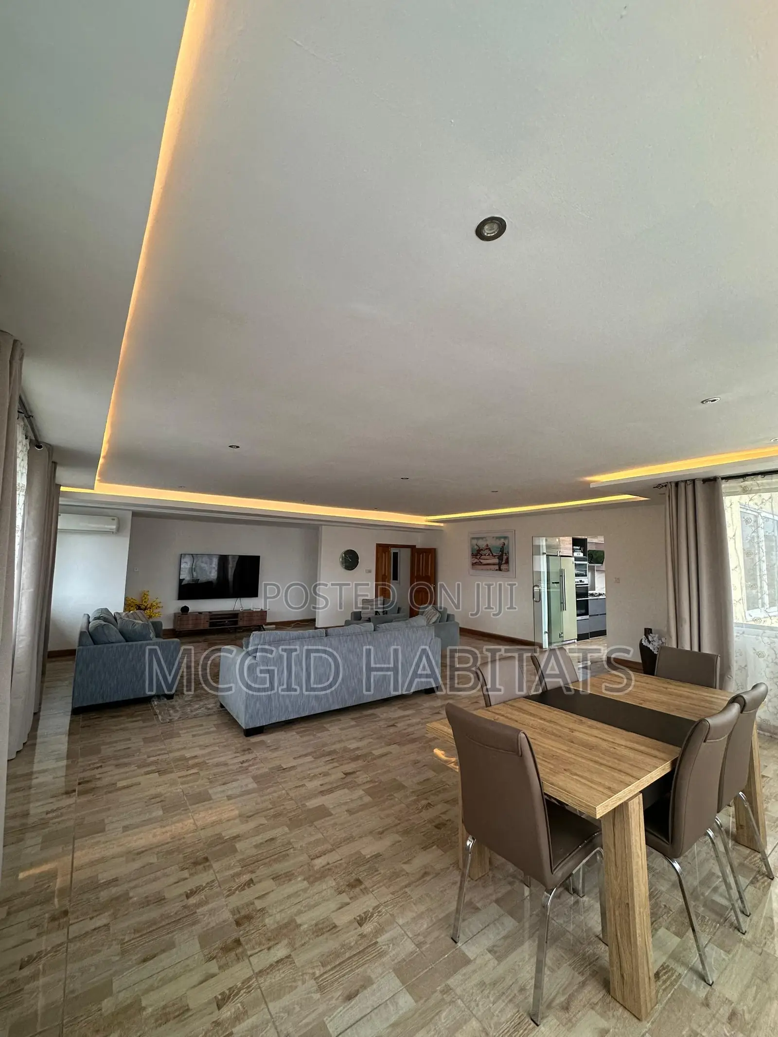 Furnished 3bdrm Apartment in Osu for rent
