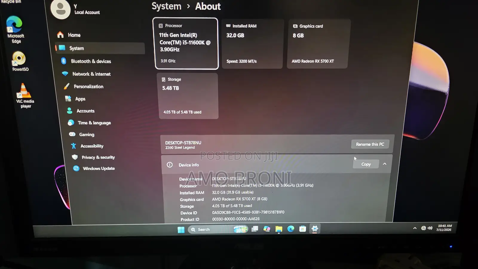 Desktop Computer 32GB Intel Core i5 HDD+SSD 4T